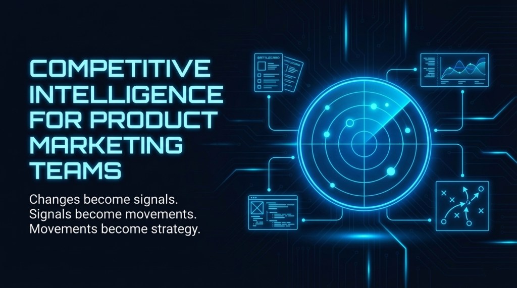 Competitive intelligence for product marketing teams — signal detection and battlecard workflow