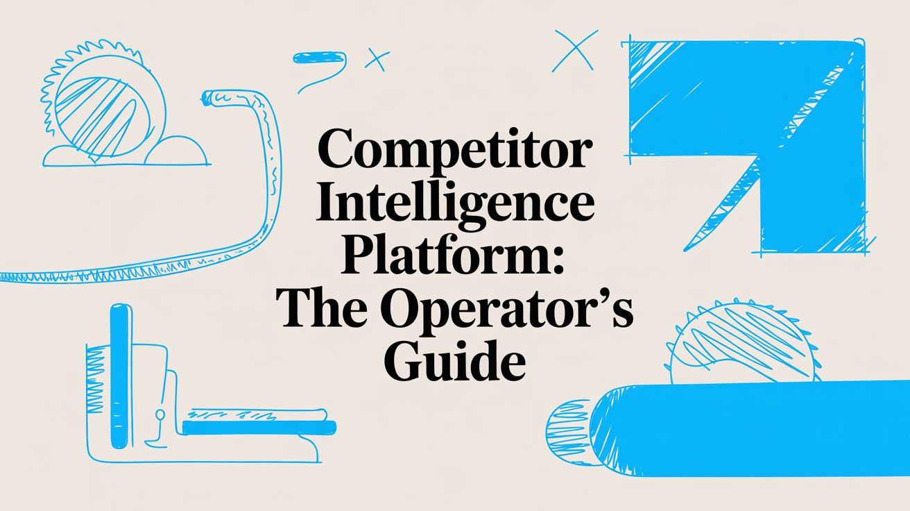 Competitor Intelligence Platform: The Operator’s Guide