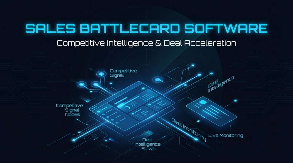 Sales battlecard software — monitoring-connected vs manual battlecard tools compared