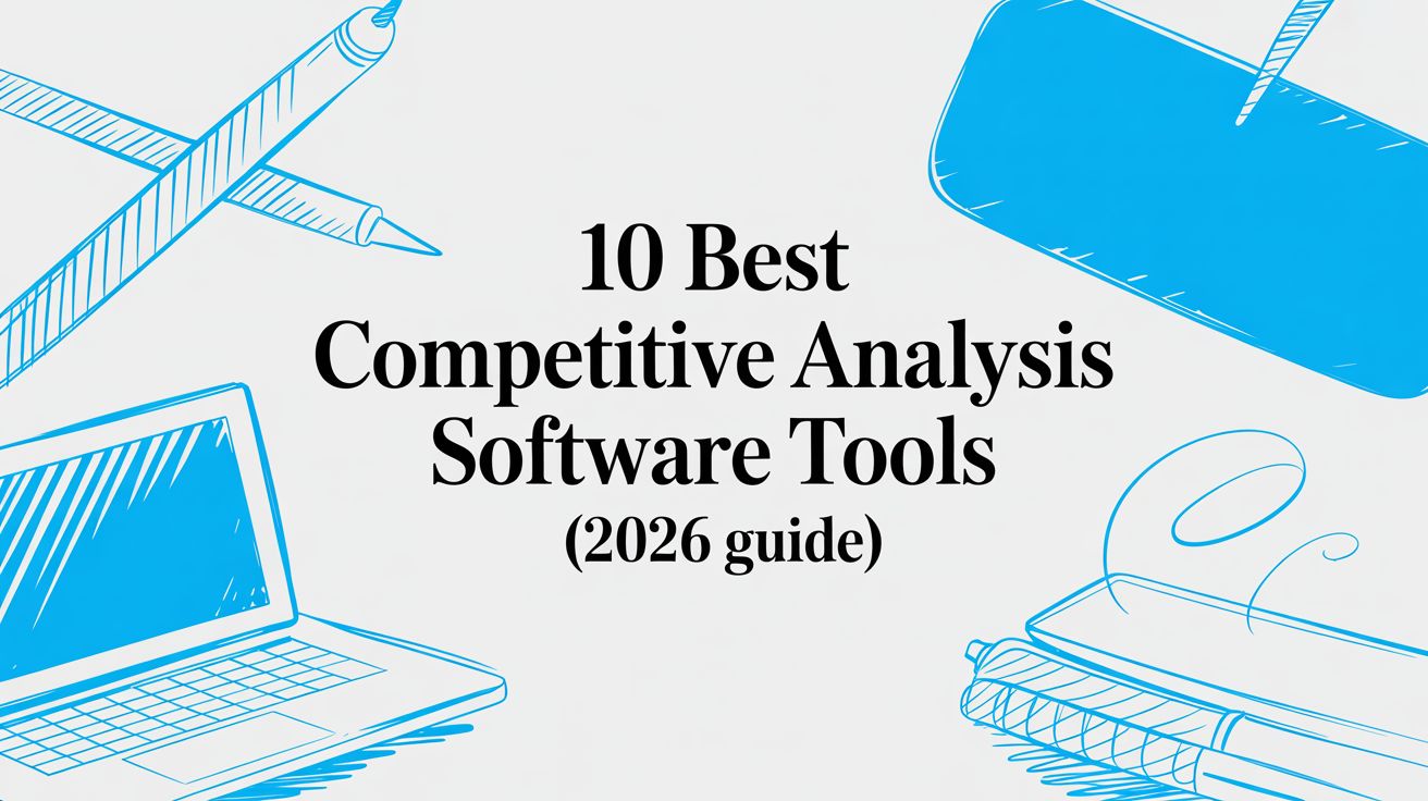 10 Best Competitive Analysis Software Tools (2026 Guide)