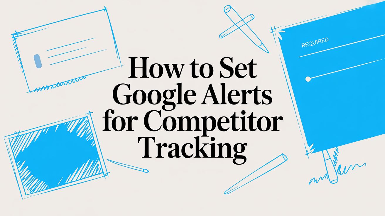 How to Set Google Alerts for Competitor Tracking